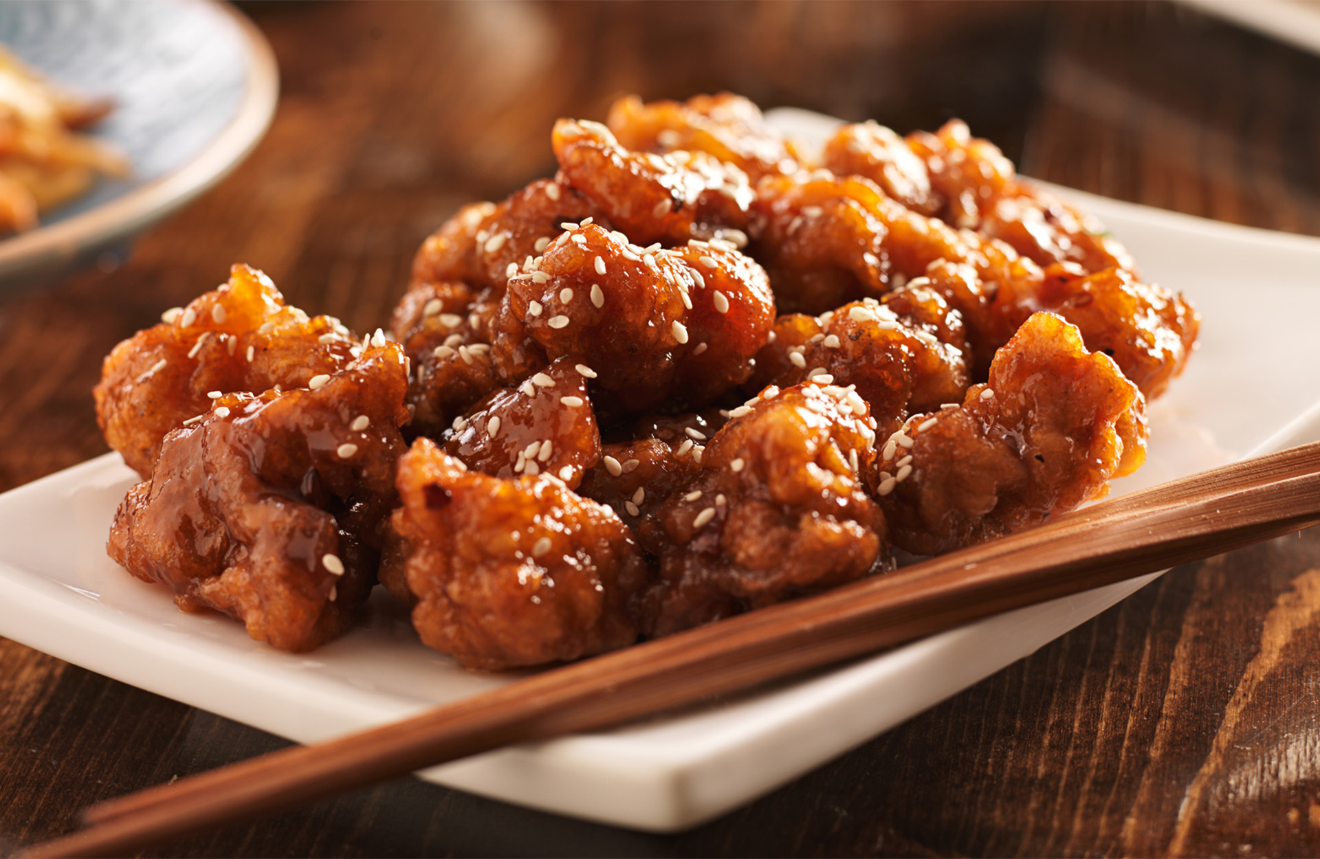General Tso's Chicken at Asian Cafe, Chinese Restaurant in Middletown